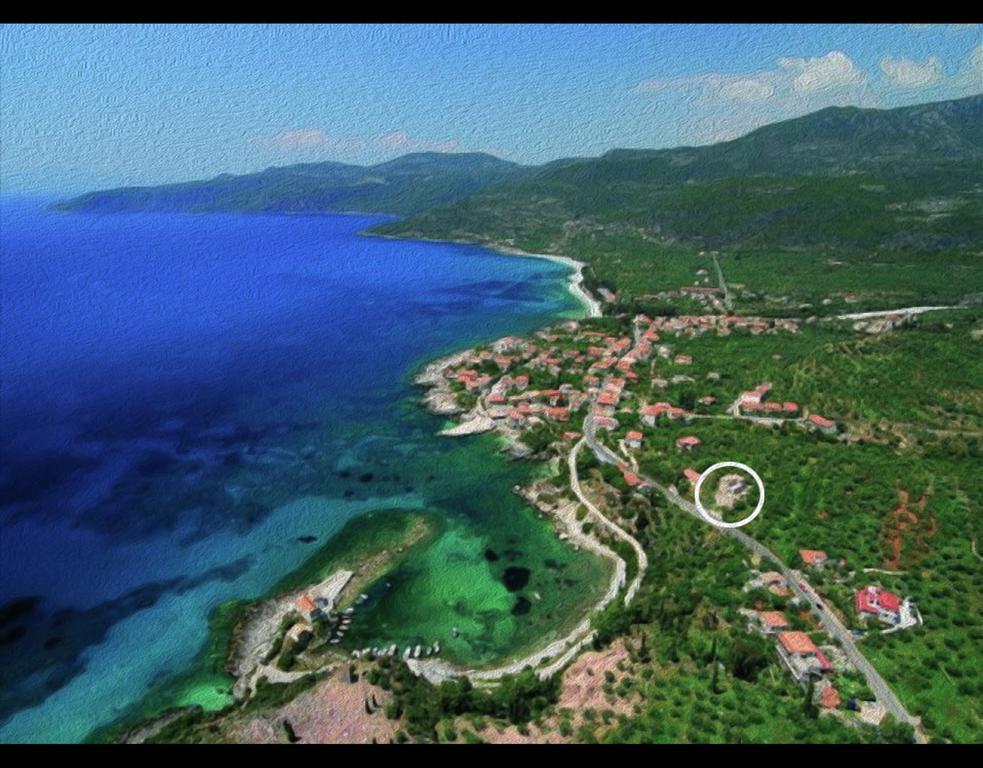 Meropi Villas การ์ดามมีลี ภายนอก รูปภาพ